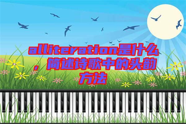 alliteration是什么，簡述詩歌中的頭韻方法
