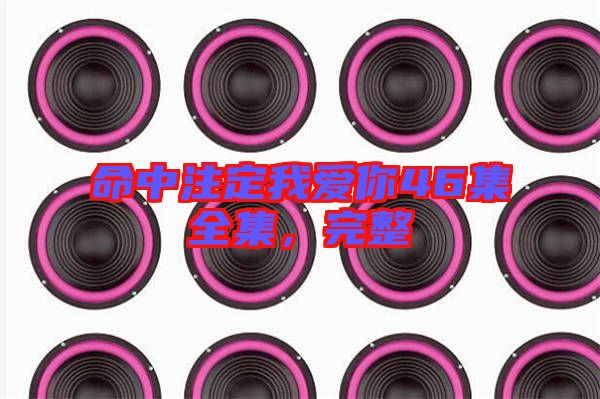 命中注定我愛你46集全集，完整