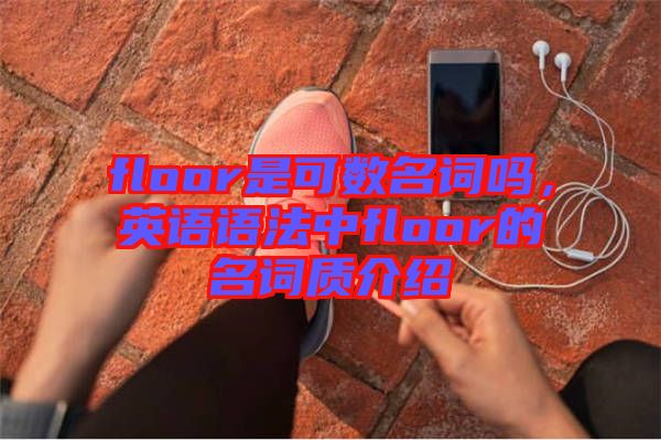 floor是可數(shù)名詞嗎，英語(yǔ)語(yǔ)法中floor的名詞質(zhì)介紹