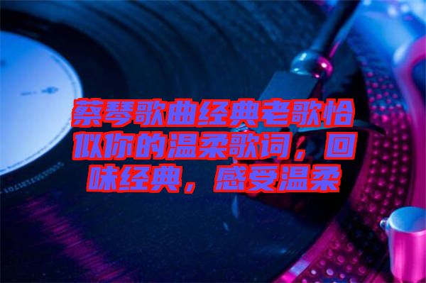 蔡琴歌曲經(jīng)典老歌恰似你的溫柔歌詞，回味經(jīng)典，感受溫柔