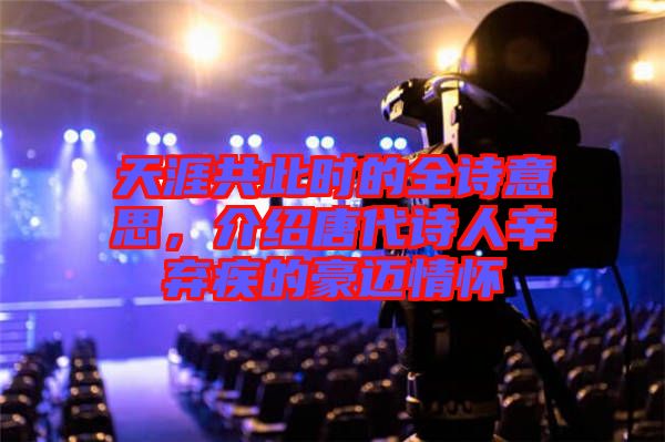 天涯共此時(shí)的全詩(shī)意思，介紹唐代詩(shī)人辛棄疾的豪邁情懷