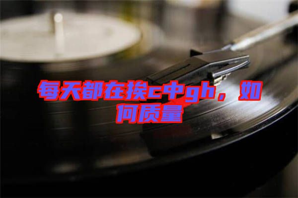 每天都在挨c中g(shù)h，如何質(zhì)量