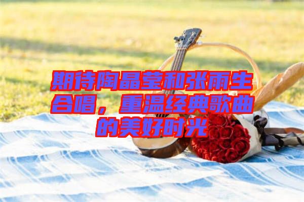 期待陶晶瑩和張雨生合唱，重溫經典歌曲的美好時光