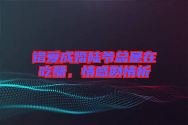 錯愛成婚陸爺總是在吃醋，情感劇情析