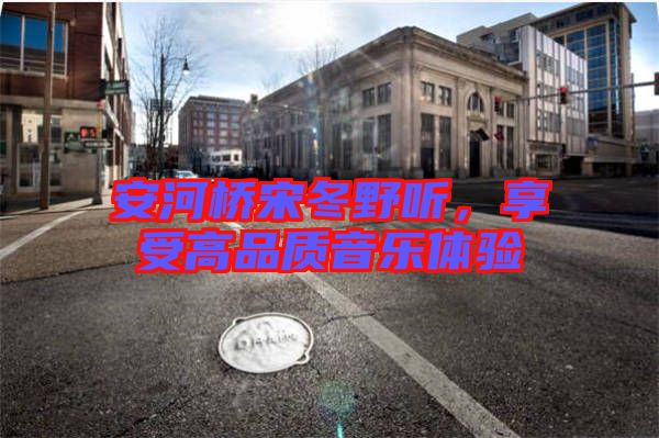 安河橋宋冬野聽，享受高品質(zhì)音樂體驗(yàn)