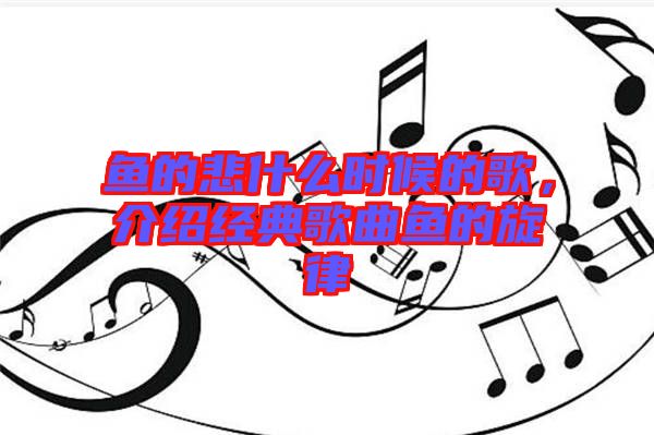 魚的悲什么時候的歌，介紹經典歌曲魚的旋律