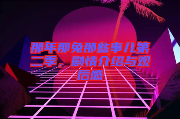 那年那兔那些事兒第二季，劇情介紹與觀后感