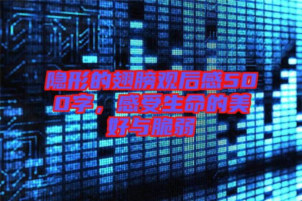 隱形的翅膀觀后感500字，感受生命的美好與脆弱