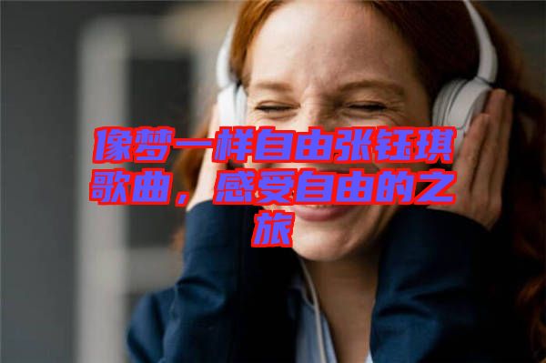 像夢(mèng)一樣自由張鈺琪歌曲，感受自由的之旅