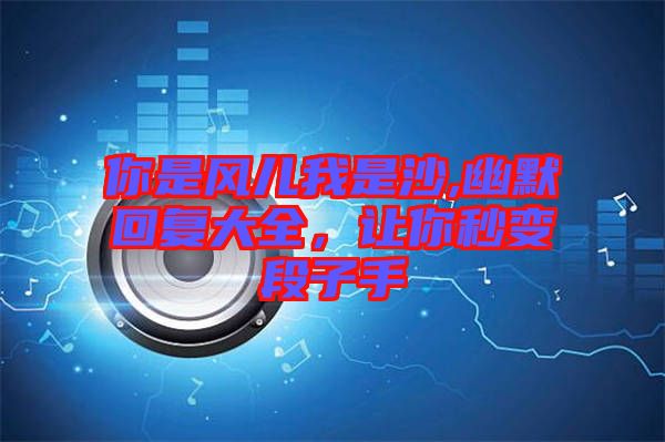 你是風兒我是沙,幽默回復大全，讓你秒變段子手